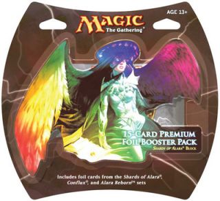 MTG Magic Gathering Shards of Alara Block Premium Foil Booster Pack 
