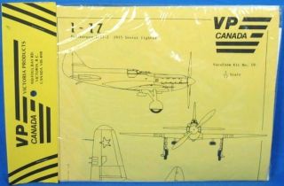 RARE VP Canada Polikarpov I 17 2 Vacuum Form Model Airplane Kit