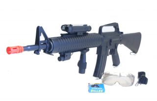 New M16A3 Airsoft Rifle Gun with Laser Glasses Toy Guns