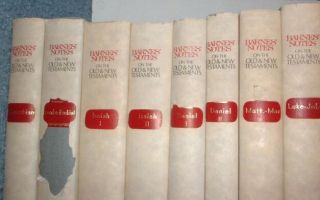 Albert Barnes Notes Bible Commentary Old New Testaments 25 Volume Book 