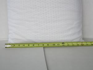 Rejuvenite Low Profile King Plush Latex Rubber Pillow 1