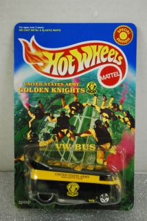 Hotwheels US Army Golden Knights VW Bus Al