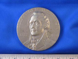 Alexander Hamilton 1757 1804 Bronze Medallion