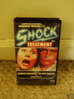 Shock Treatment Alain Delon 1973 Thriller VHS