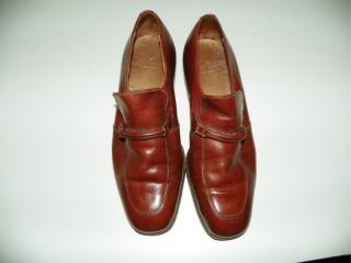 Alan McAfee MC Afee England Leather Shoes 6 5 E 6 1 2