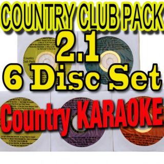 CDG Lot Karaoke Country Club 2 1DISC Alan Jackson Tritt Travis 