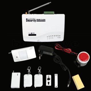 Wireless Home GSM Security Alarm System SMS / Call / Autodial