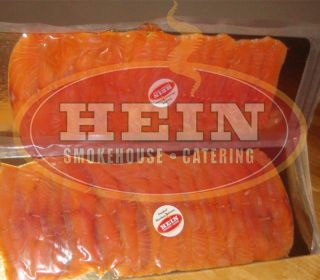 Hein Smokehouse Alderly Smoked Atlantic Salmon Sliced 2x1 2 lb Fillet 