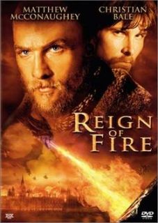 Reign of Fire Christian Bale Sci Fi Fearfest DVD New