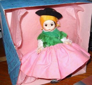 Vintage Madame Alexander Doll Portugal w Original Box 585 So Pretty 