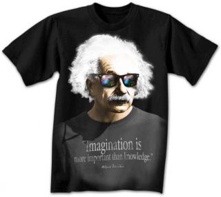 New Albert Einstein Imagination Is More Important Than Knowleddge 