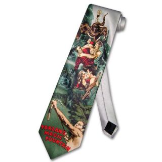 Tarzans Magic Fountain Neck Tie Mens Necktie