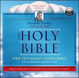   New Testament Audio CD Alexander Scourby King James Version New