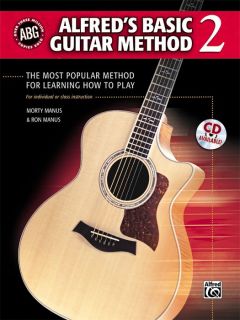 alfred alfred s basic guitar method level 2 book standard item 906745 
