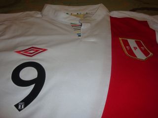   Seleccion UMBRO Paolo Guerrero Jersey Camiseta 2014 Alianza Lima Large