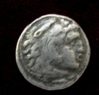 ALEXANDER THE GREAT DRACHM SILVER 336 323 B C
