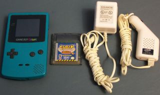 Nintendo Game Boy Color Teal Color Game Accessories Tested
