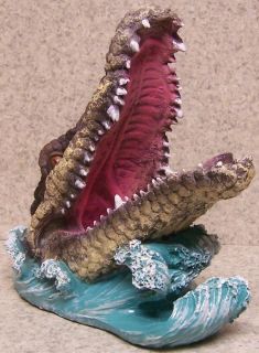   Holder and or Decorative Sculpture Alligator Gator Head New