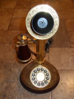   Candlestick Telephone Alexander Graham Bell 150th Works Perfect