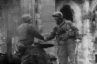 Nazi Concentration Camp Allied Forces Footage