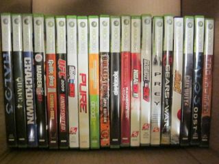 this is a lot of lot of 20 working xbox 360 games