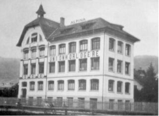   Winterthur who founded Alpina Watches in 1883 in Geneva, Switzerland