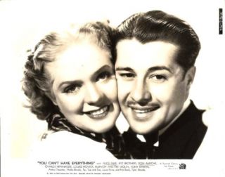 Alice Faye Don Ameche You CanT Have Everything1937
