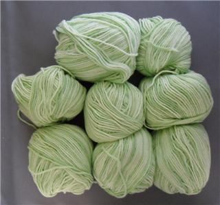   Cotton Scents Mill End Yarn Color Aloe Vera One Pound Four Ply