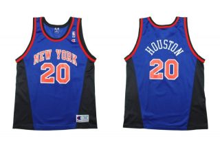 Allan Houston Vintage New York Knicks NBA Jersey 44