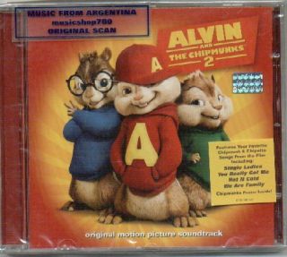 Alvin and The Chipmunks Squeakquel Soundtrack CD New 2