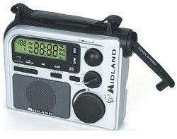 Midland Emergency Am FM WX Crank Radio ER102