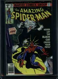 AMAZING SPIDER MAN #194 1ST APP BLACK CAT CGC 9.8
