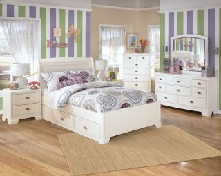 Ashley Furniture Alyn Full Bedroom Kids Trundle Set B475  87 84 50 71 