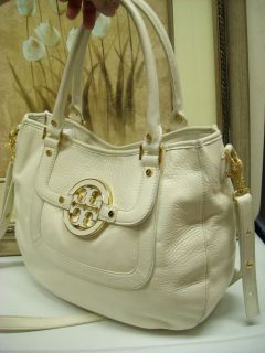 Authentic Tory Burch Amanda Leather Hobo Bag Retail $485