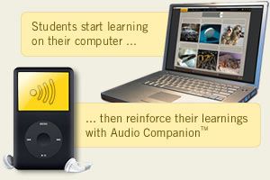 Audio Companion ™ is included with the Rosetta Stone ® software 