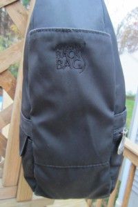 Black Nylon AmeriBag Healthy Back Pack Sling Tote Bag