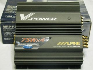 Alpine MRP F200 4 3 2 channel car amplifier