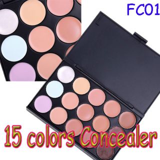 Professional Cosmetics Neutral 15 colors makeup Concealer / Camouflage 