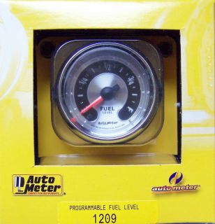 Autometer American Muscle Fuel Level Programmable Gauge