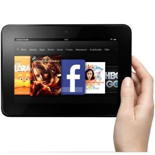  Kindle Fire HD 16GB 7 Dolby Audio Dual Band Wi Fi Tablet 2012 