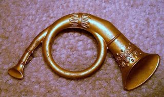 Union Army Infantry Bugle Hat Insignia VT Civil War Collector