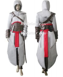 Assassins Creed 2 II Altair Cosplay Costume Female Ver