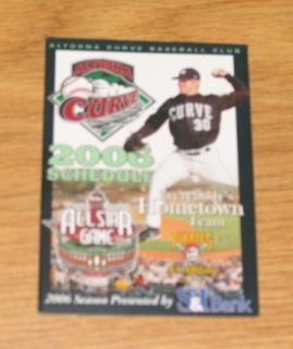 Altoona Curve Baseball Schedule s T Bank PA 2006