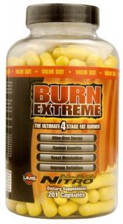 John Scotts Nitro Burn Extreme 201 Caps Fat Burner