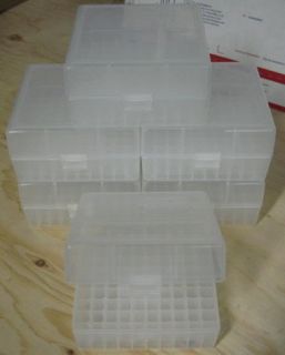 New Plastic 222 223 Clear CLR 100 Round Ammo Boxes