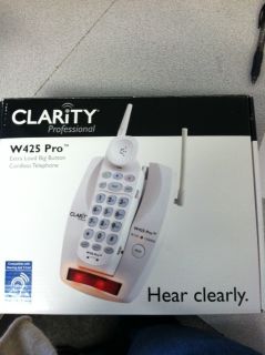 Clarity W425 Pro Cordless Amplified Phone
