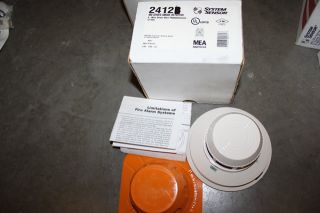 System Sensor 2412 Fire Photoelectric Smoke Detector