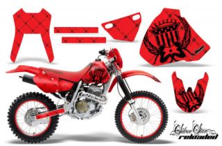 AMR Racing Graphic Decal Kit Honda XR400 XR Backgrounds