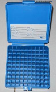 DILLON PLASTIC AMMO BOXES 5 100rd 38 Spc 357 Mag W LABELS FOR 