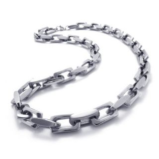 24 Heavy Mens Stainless Steel Anchor Chain Necklace SL121